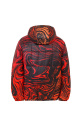 Куртка Elema 4М-11436-1-176 красно-оранжевый_принт