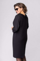 Платье EVA GRANT 219 черный+тесьма