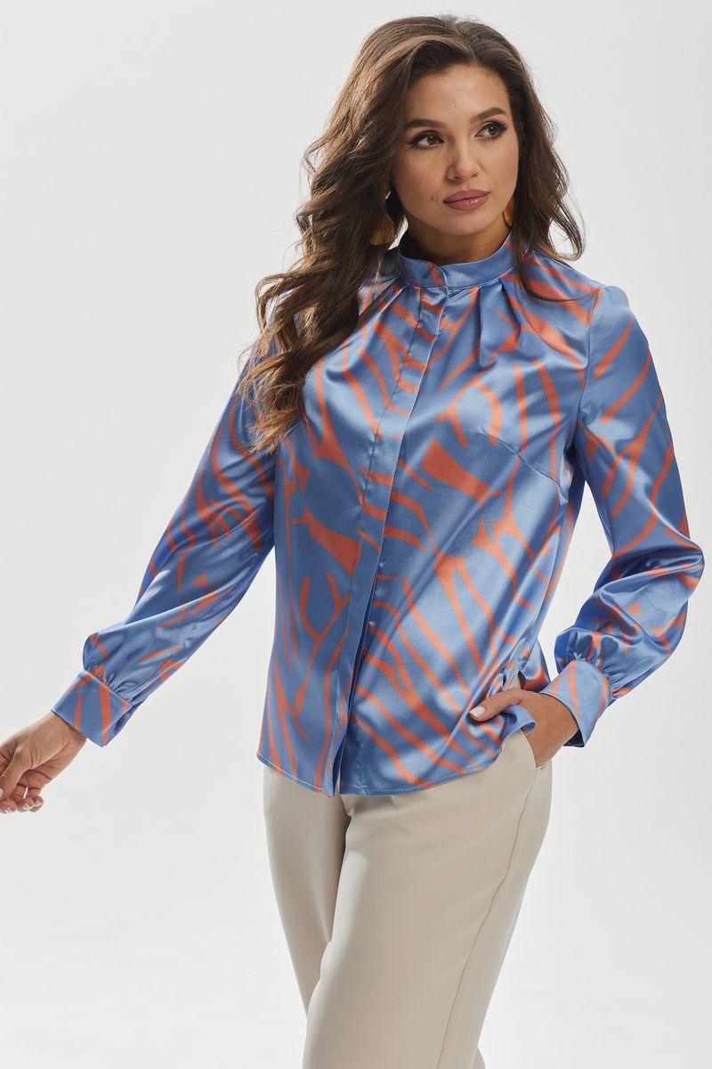блуза MALI 622-122 голубой