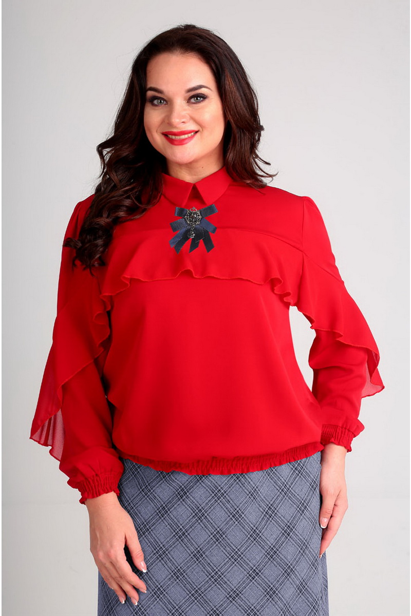 блуза Таир-Гранд 62338 красный