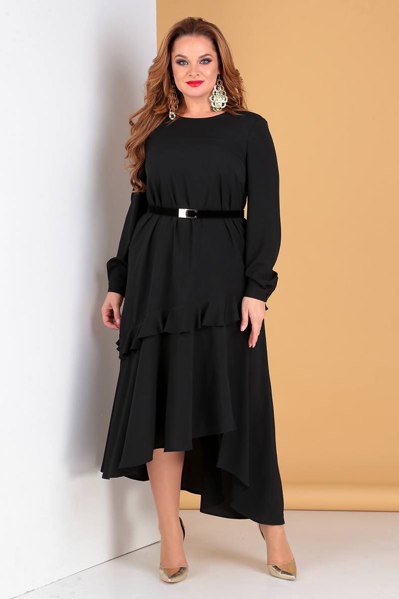 платье Liona Style 722 черный
