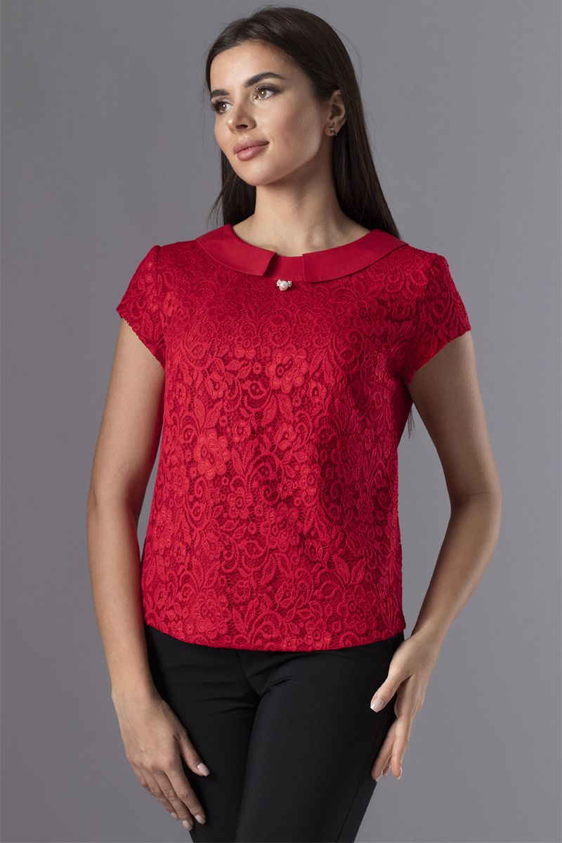 блуза VIZAVI 554 красный
