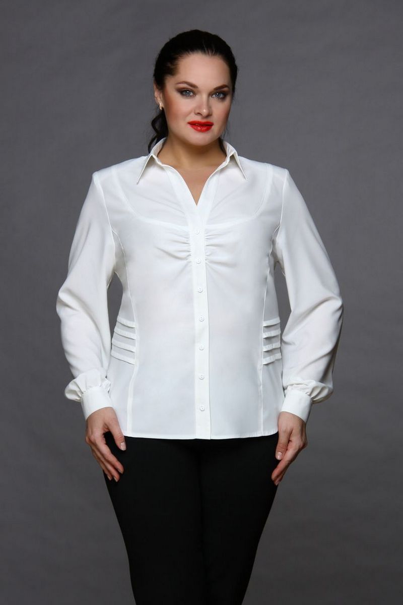 блуза MIRSINA FASHION 1098 белый
