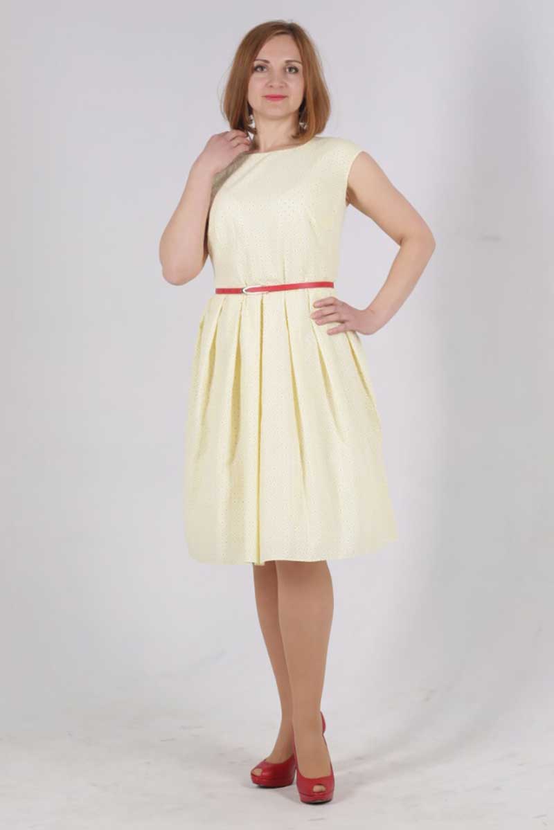 платье Vita Comfort 17с2-375-1-3-10-151 желтый