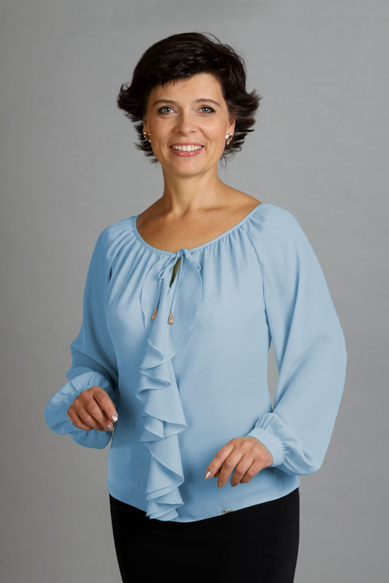 блуза Таир-Гранд 62107 голубой