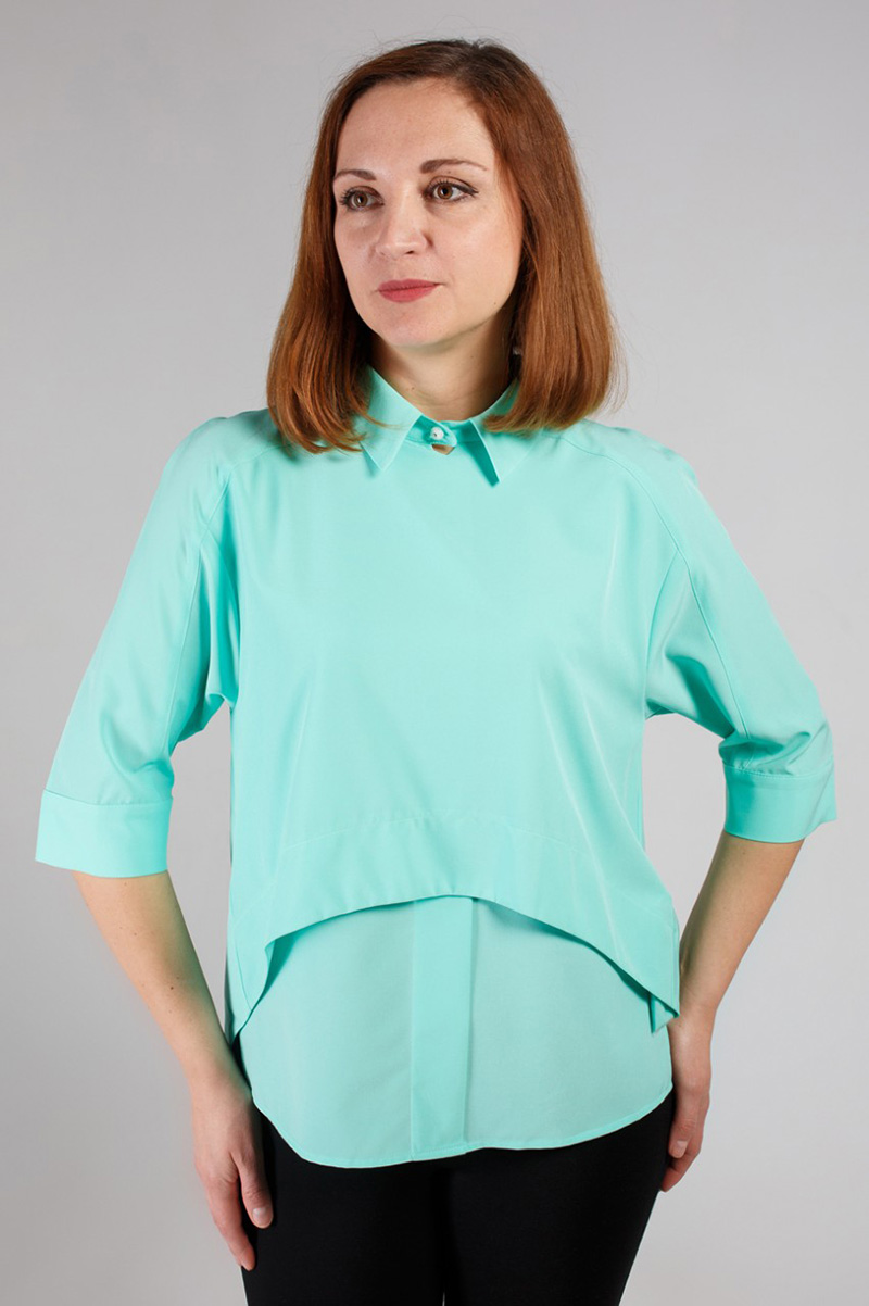 блуза Vita Comfort 18с-1-368-0-0-2-0 лазурный