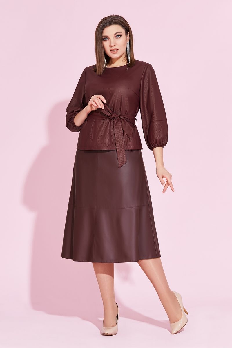 блуза,  юбка Милора-стиль 849
