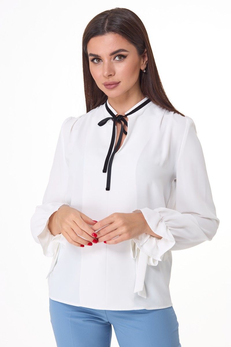 блуза Anelli 828 белый
