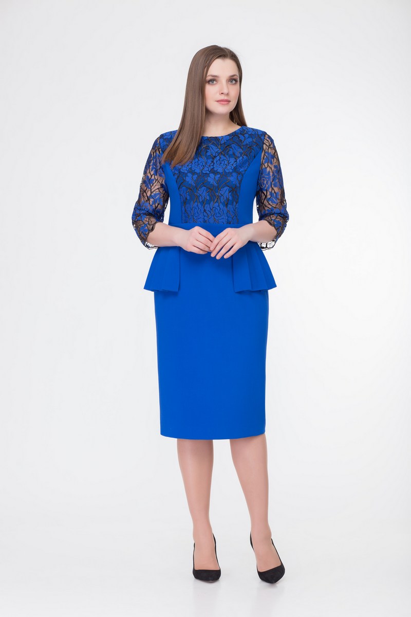 платье Gold Style 2287 василек