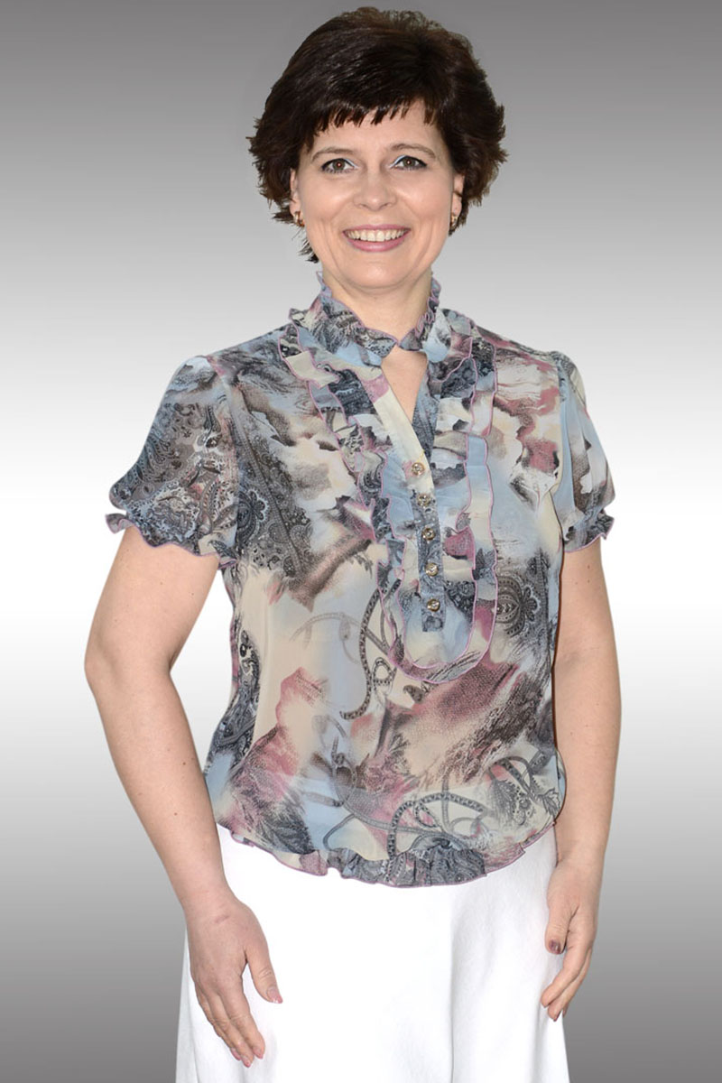 блуза Таир-Гранд 6296-2 разводы