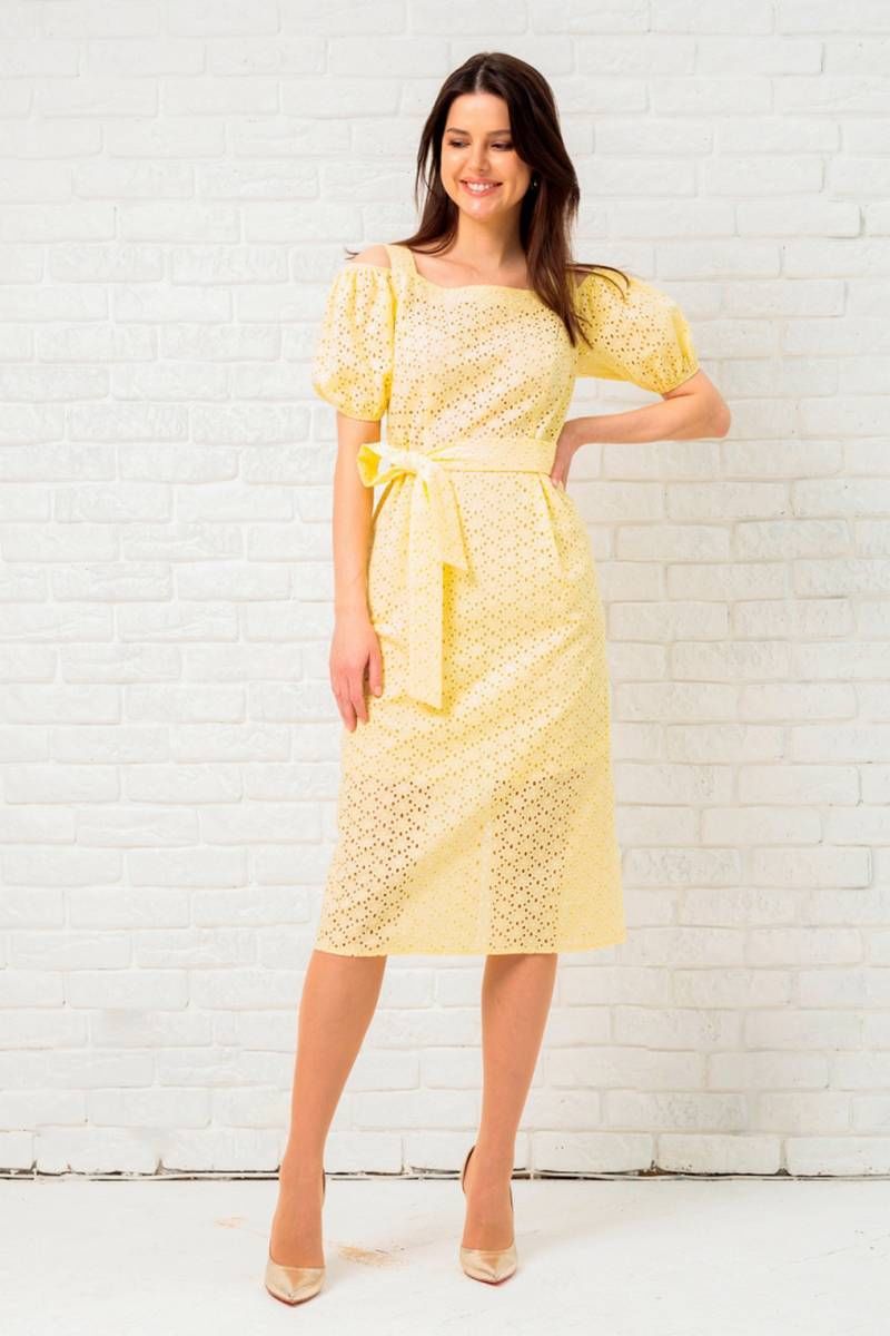 платье Nalina 4681 желтый