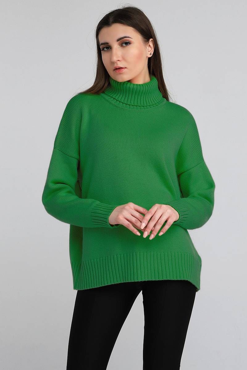 свитер Romgil 641ПТЗ зеленый