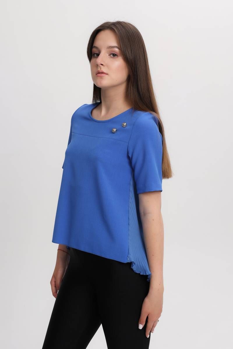 блуза IL GATTO 0420-023 синий